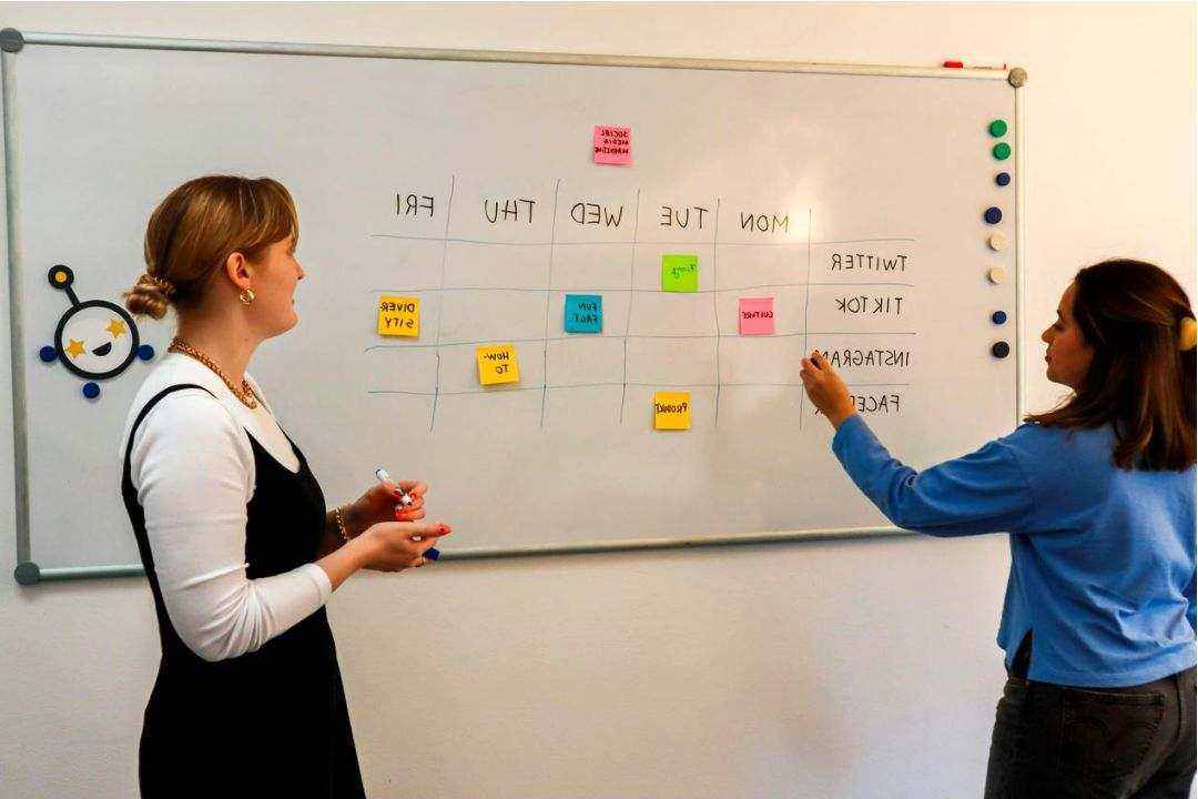 B2B Content Strategie Hintergrund